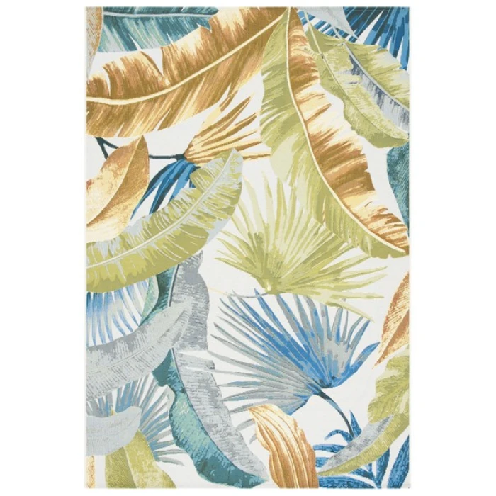 Safavieh Barbados BAR520 Gold / Green 8'-0" x 10'-5" Rectangle Area Rug