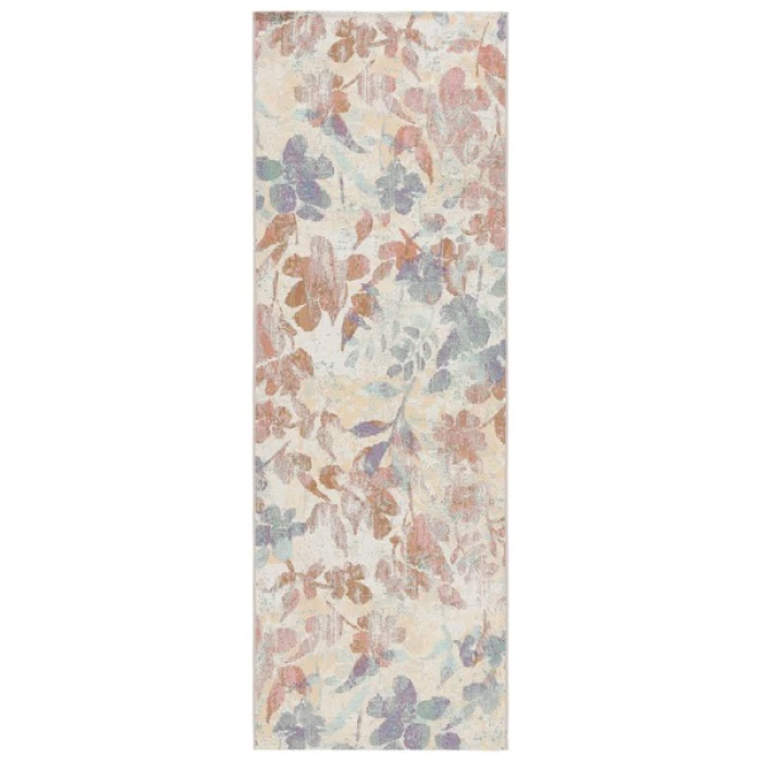 Safavieh Barbados BAR525 Beige / Red 2'-8" X 8' Runner Area Rug