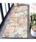Safavieh Barbados BAR525 Beige / Red 5'-3" X 7'-6" Rectangle Area Rug