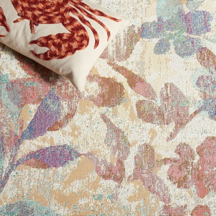 Safavieh Barbados BAR525 Beige / Red 2'-8" X 8' Runner Area Rug