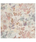 Safavieh Barbados BAR525 Beige / Red 6'-6" x 6'-6"Square Square Area Rug