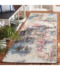 Safavieh Barbados BAR544 Green Ivory / Black Rust 2'-8" X 8' Runner Area Rug
