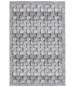 Safavieh Barbados BAR557 Black / Ivory 5'-3" X 7'-6" Rectangle Area Rug