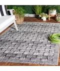 Safavieh Barbados BAR557 Black / Ivory 5'-3" X 7'-6" Rectangle Area Rug