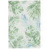 Safavieh Barbados BAR590 Green / Teal 5'-3" X 7'-6" Rectangle Area Rug