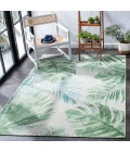 Safavieh Barbados BAR590 Green / Teal 9'-10" x 12'-5" Rectangle Area Rug