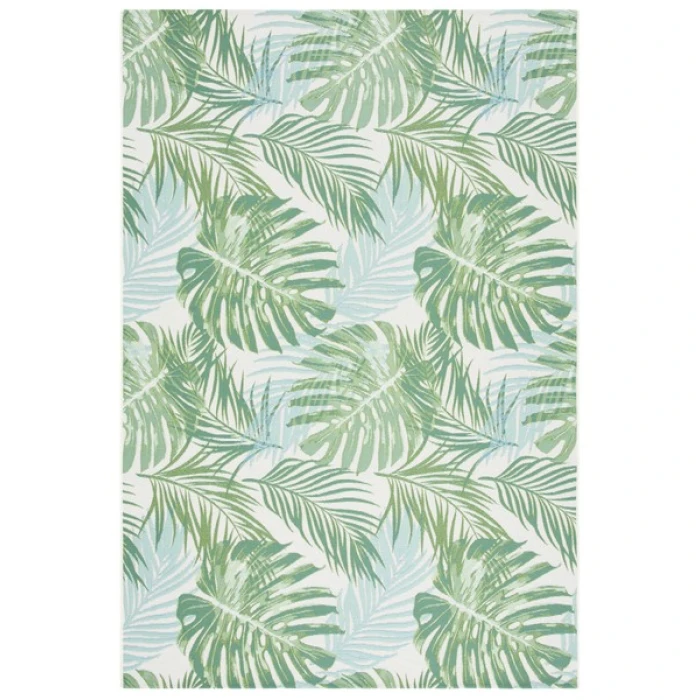 Safavieh Barbados BAR592 Green / Teal 8'-0" x 10'-5" Rectangle Area Rug