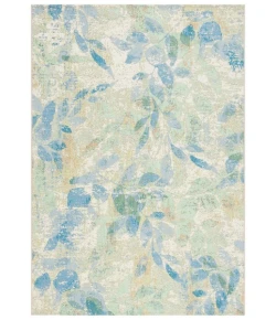 Safavieh Barbados BAR594 Blue / Ivory 5'-3" X 7'-6" Rectangle Area Rug