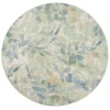 Safavieh Barbados BAR594 Blue / Ivory 6'-6" X 6'-6" Round Area Rug
