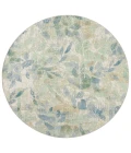 Safavieh Barbados BAR594 Blue / Ivory 6'-6" X 6'-6" Round Area Rug