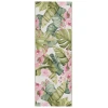 Safavieh Barbados BAR596 Green / Pink 2'-8" X 8' Runner Area Rug