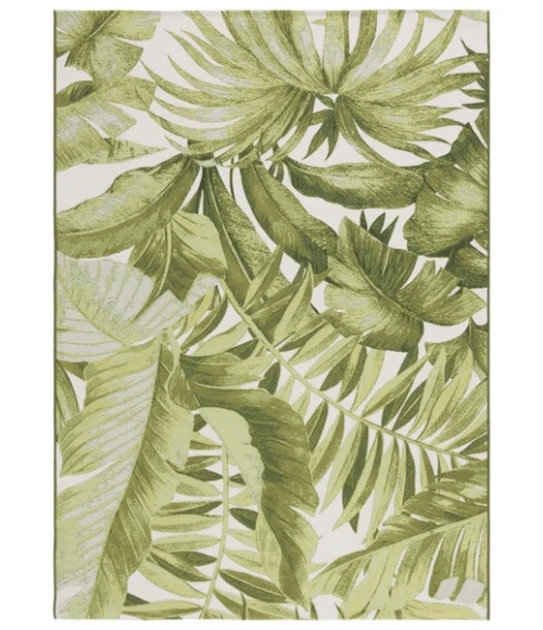Safavieh Barbados BAR598 Ivory / Green 8'-0" x 10'-5" Rectangle Area Rug