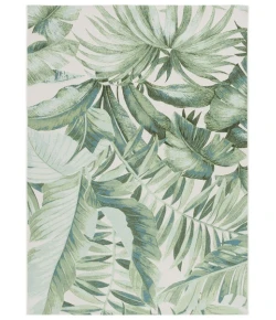 Safavieh Barbados BAR598 Green / Teal 4' X 6' Rectangle Area Rug