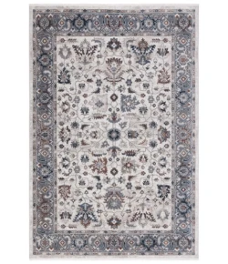 Safavieh Bayside BAY100 Grey / Blue 5'-3" X 7'-6" Rectangle Area Rug