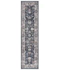 Safavieh Bayside BAY100 Blue / Grey 2'-2" X 8' Runner Area Rug