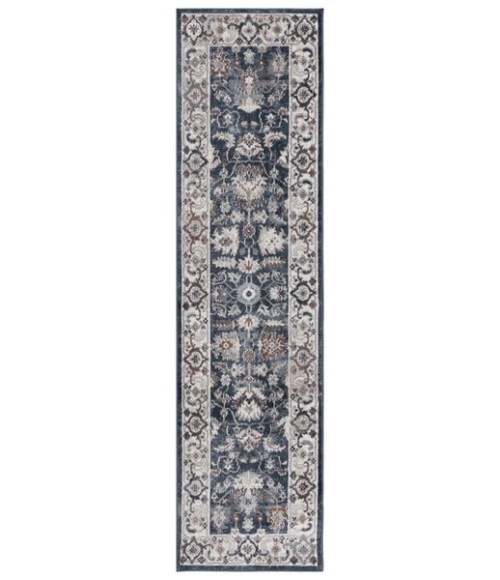 Safavieh Bayside BAY100 Blue / Grey 2'-2" X 8' Runner Area Rug