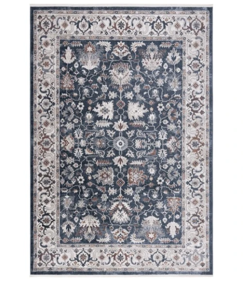 Safavieh Bayside BAY100 Blue / Grey 5'-3" X 7'-6" Rectangle Area Rug