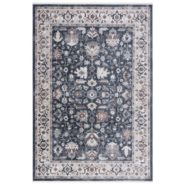 Safavieh Bayside BAY100 Blue / Grey 5'-3" X 7'-6" Rectangle Area Rug