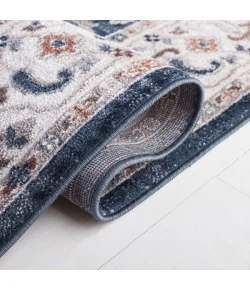 Safavieh Bayside BAY100 Blue / Grey 5'-3" X 7'-6" Rectangle Area Rug