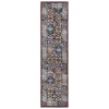 Safavieh Bayside BAY102 Blue / Red 2'-2" X 8' Runner Area Rug