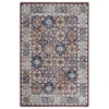 Safavieh Bayside BAY102 Blue / Red 5'-3" X 7'-6" Rectangle Area Rug