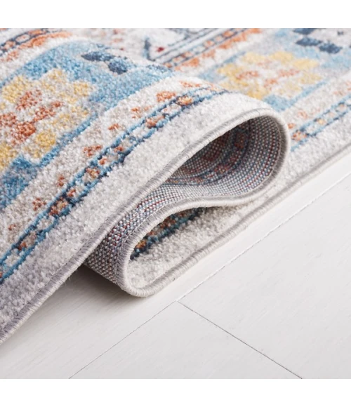 Safavieh Bayside BAY106 Grey / Blue 8' X 10' Rectangle Area Rug