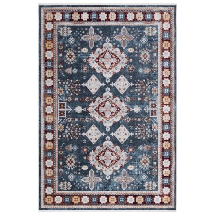 Safavieh Bayside BAY106 Blue / Red 8' X 10' Rectangle Area Rug