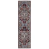 Safavieh Bayside BAY108 Blue / Red 2'-2" X 8' Runner Area Rug