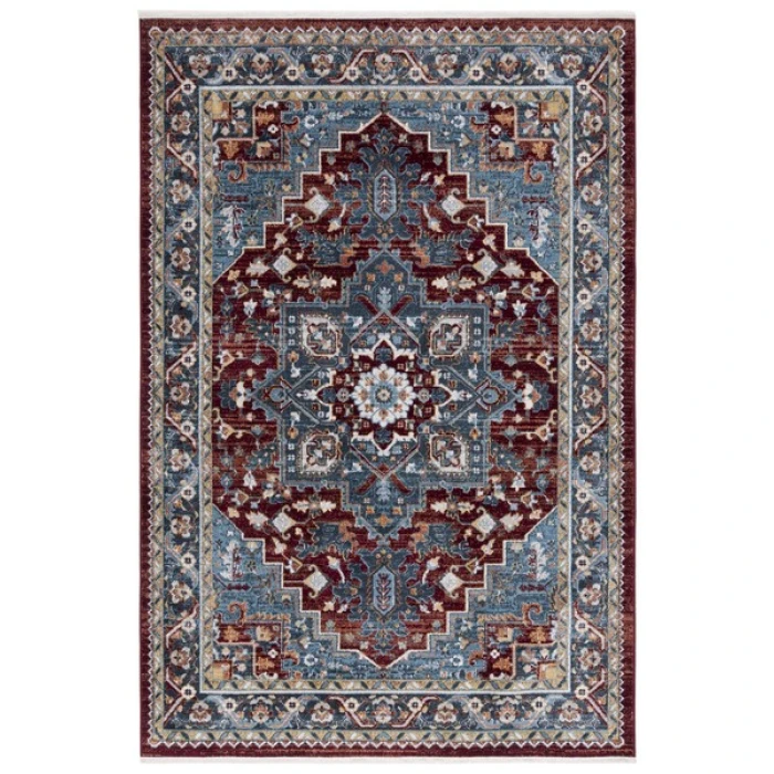 Safavieh Bayside BAY108 Blue / Red 8' X 10' Rectangle Area Rug