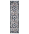 Safavieh Bayside BAY110 Blue / Grey 2'-2" X 8' Runner Area Rug
