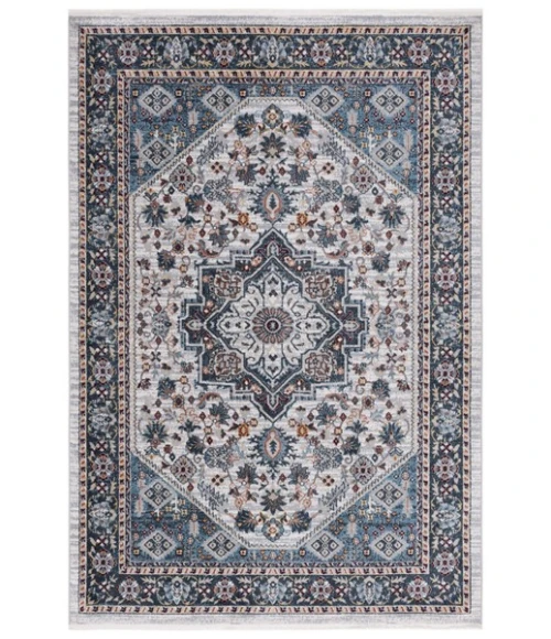 Safavieh Bayside BAY110 Blue / Grey 4' X 6' Rectangle Area Rug