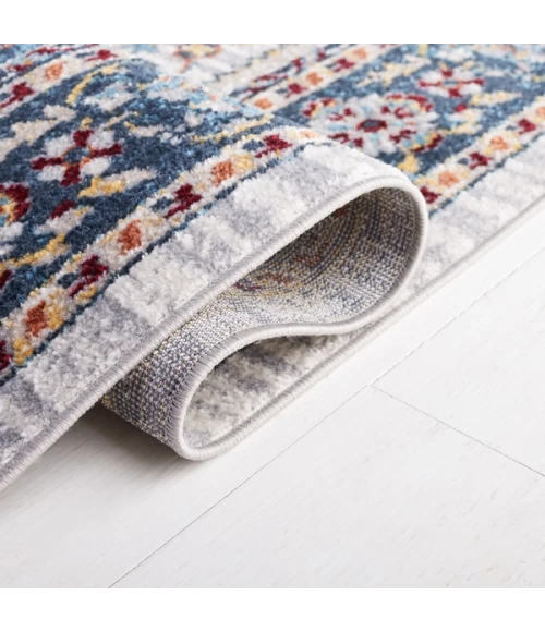 Safavieh Bayside BAY110 Blue / Grey 4' X 6' Rectangle Area Rug