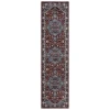 Safavieh Bayside BAY110 Red / Blue 2'-2" X 8' Runner Area Rug