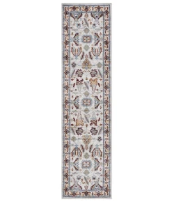 Safavieh Bayside BAY112 Beige / Blue 2'-2" X 8' Runner Area Rug