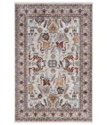 Safavieh Bayside BAY112 Beige / Blue 4' X 6' Rectangle Area Rug