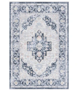 Safavieh Bayside BAY114 Blue / Ivory 5'-3" X 7'-6" Rectangle Area Rug