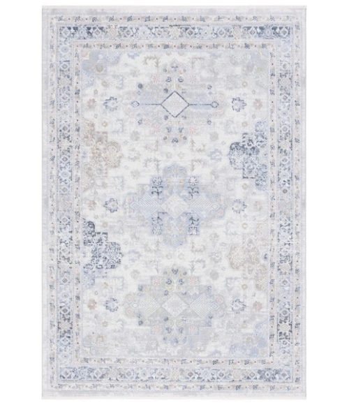 Safavieh Bayside BAY116 Grey / Blue 4' X 6' Rectangle Area Rug