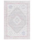 Safavieh Bayside BAY118 Ivory / Blue Pink 4' X 6' Rectangle Area Rug