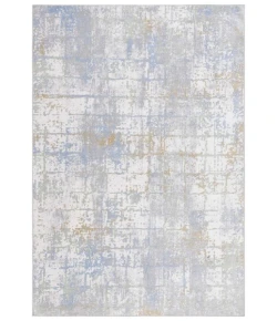 Safavieh Bayside BAY122 Grey / Ivory Blue 4' X 6' Rectangle Area Rug