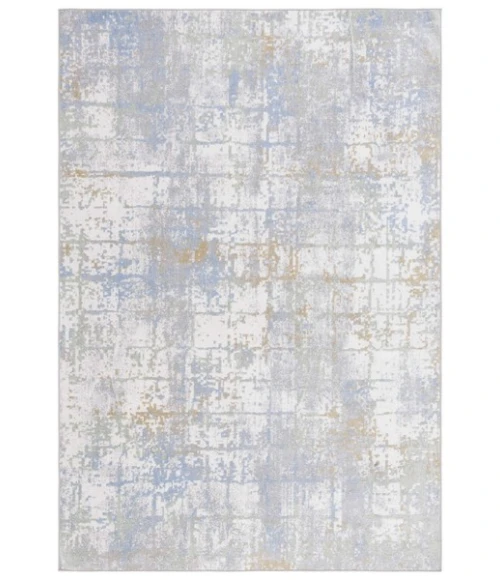 Safavieh Bayside BAY122 Grey / Ivory Blue 4' X 6' Rectangle Area Rug