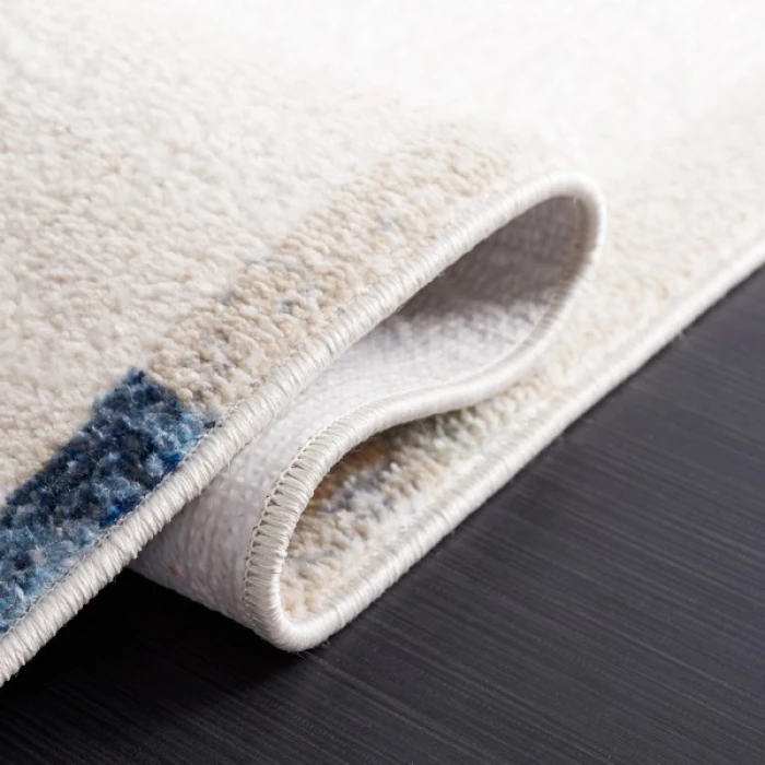Safavieh Bayside BAY126 Ivory / Blue Rust 5'-3" X 7'-6" Rectangle Area Rug
