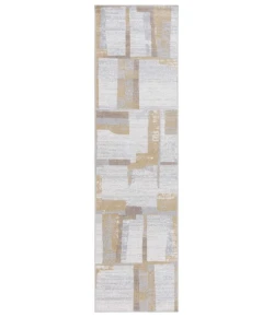 Safavieh Bayside BAY126 Ivory / Grey Gold 2'-2" X 8' Runner Area Rug