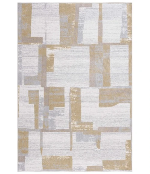 Safavieh Bayside BAY126 Ivory / Grey Gold 4' X 6' Rectangle Area Rug