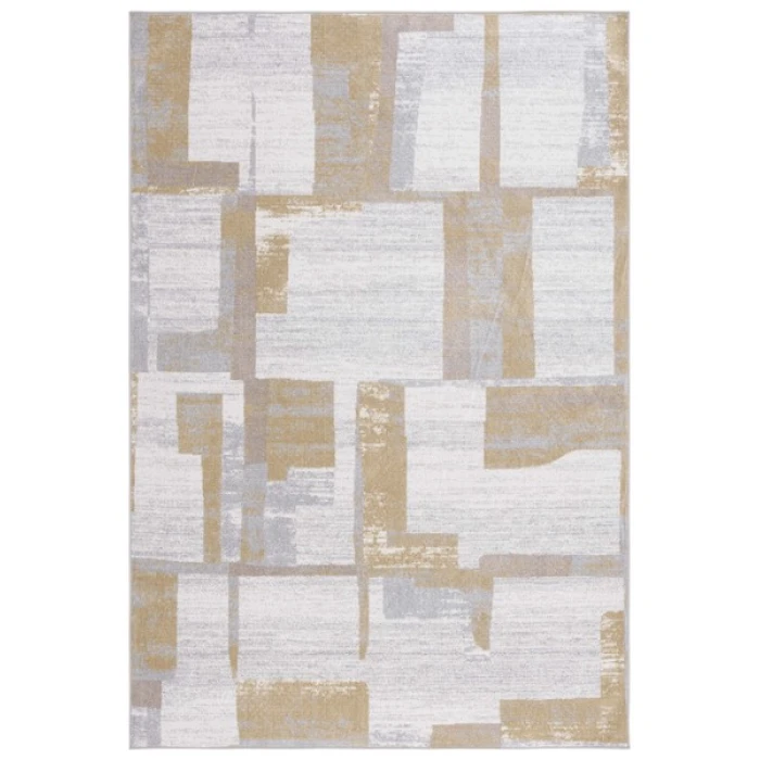 Safavieh Bayside BAY126 Ivory / Grey Gold 4' X 6' Rectangle Area Rug