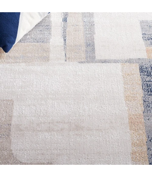 Safavieh Bayside BAY126 Ivory / Grey Gold 4' X 6' Rectangle Area Rug