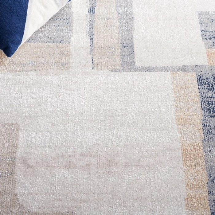 Safavieh Bayside BAY126 Ivory / Grey Gold 4' X 6' Rectangle Area Rug