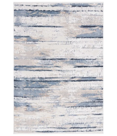 Safavieh Bayside BAY130 Blue / Gold 4' X 6' Rectangle Area Rug