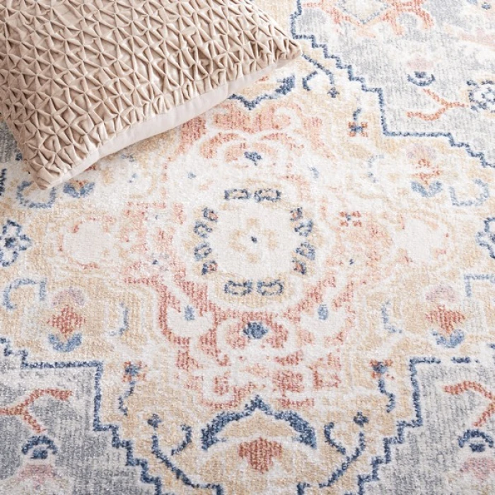 Safavieh Bayside BAY134 Sage / Gold 4' X 6' Rectangle Area Rug