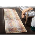 Safavieh Baldwin BDN189 Ivory / Fuchsia 2'-2" X 8' Runner Area Rug