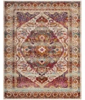 Safavieh Baldwin BDN189 Ivory / Fuchsia 4' X 6' Rectangle Area Rug